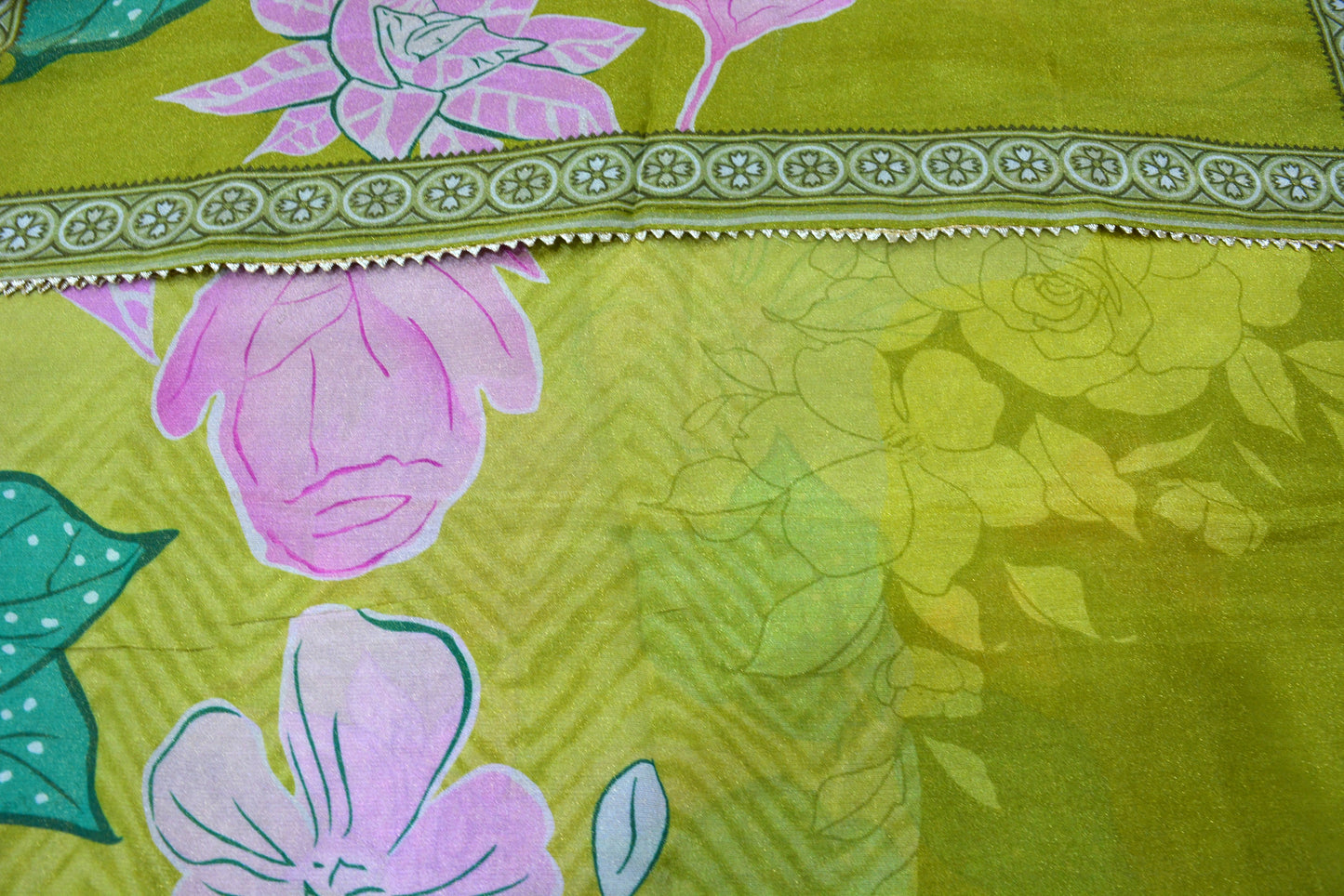 Shimmer Silk Unstitched Suit