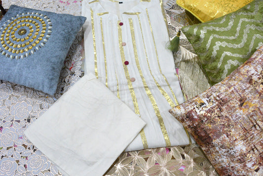 Cotton Flower Print Cord Set