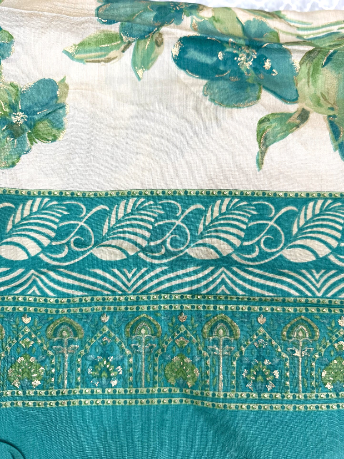 Bottle Green Cotton Stitched Suit