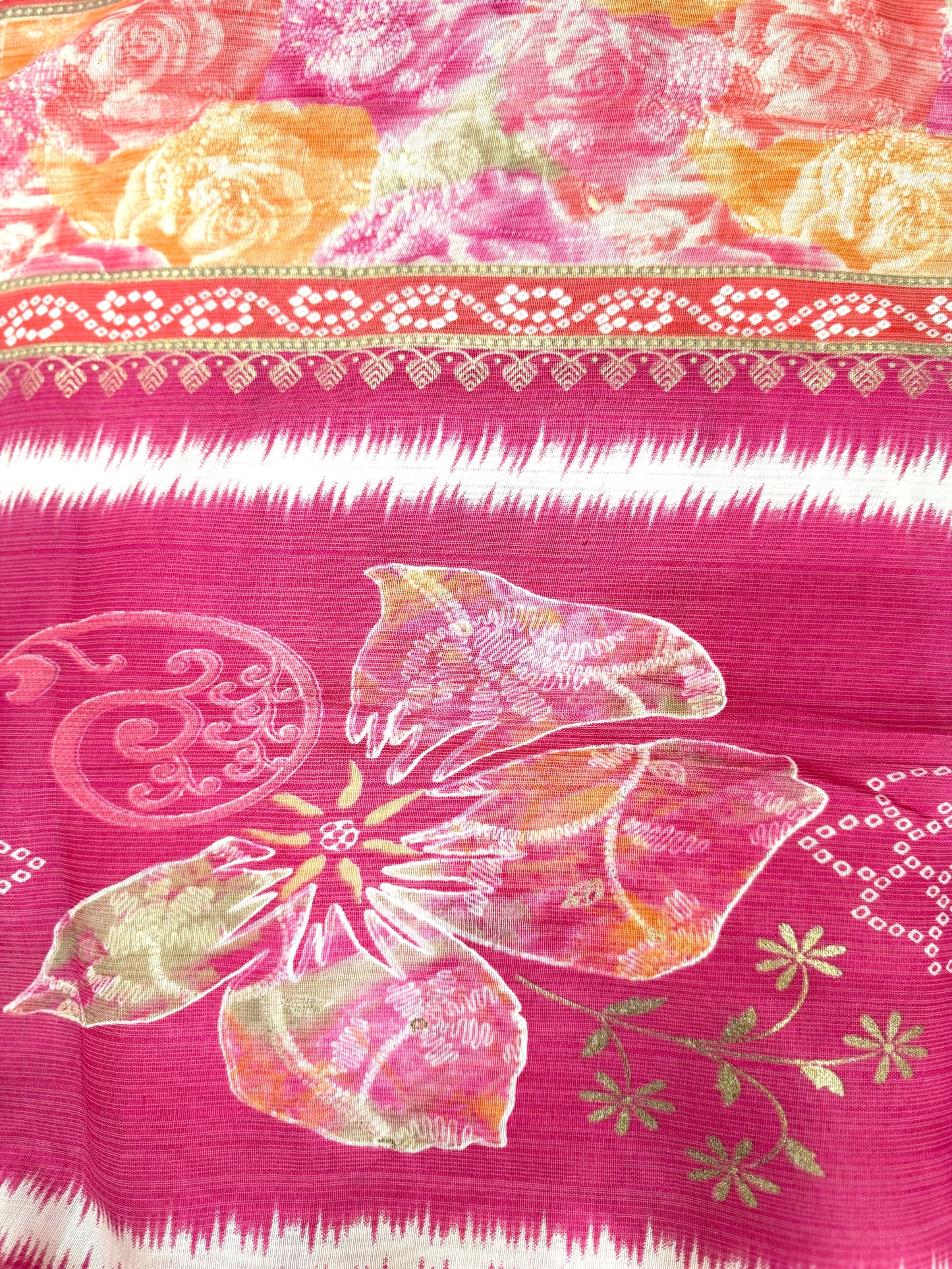 Pink Cotton Stitched Suit