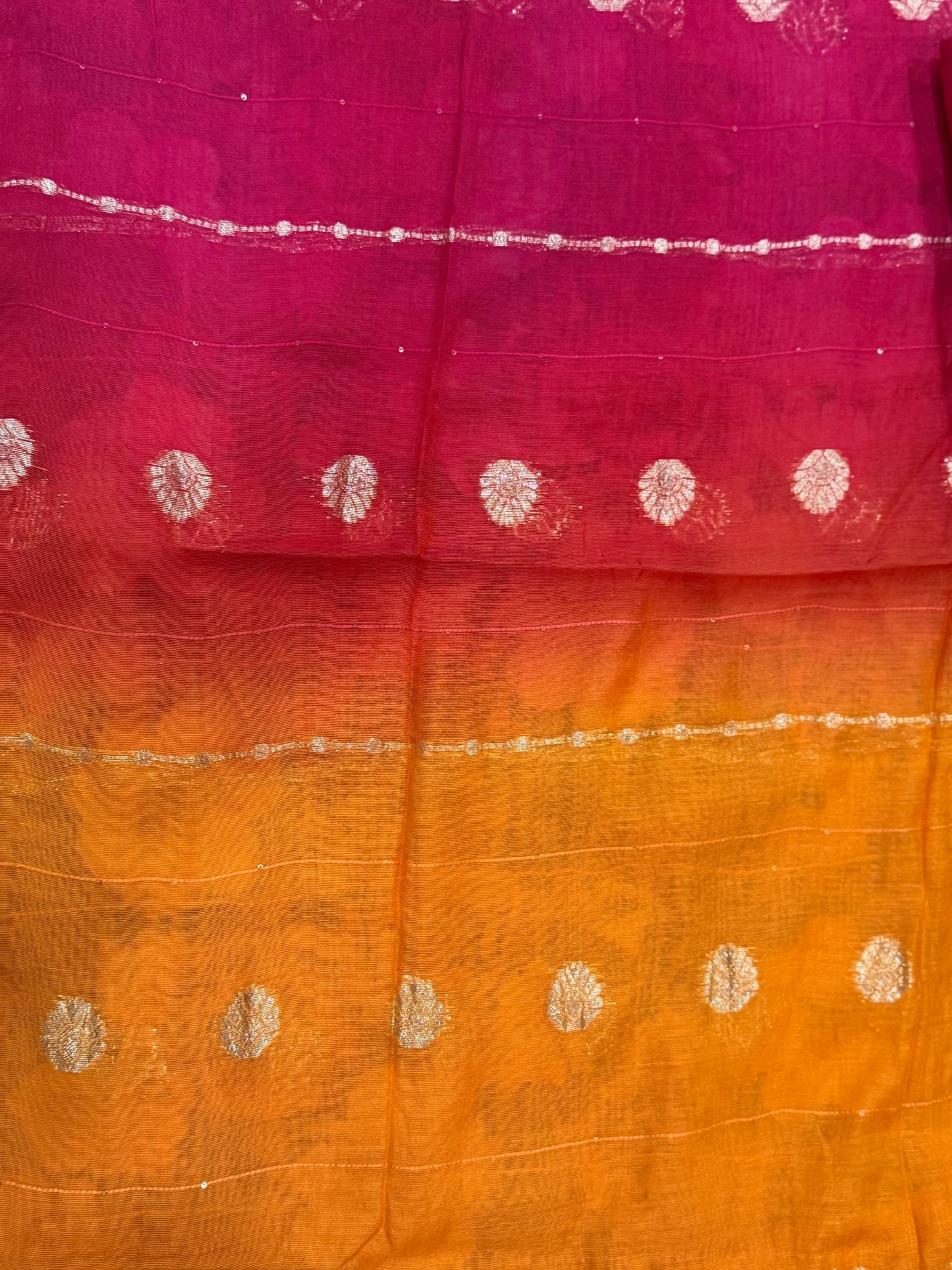 Roman Silk Magenta Stitched Suit