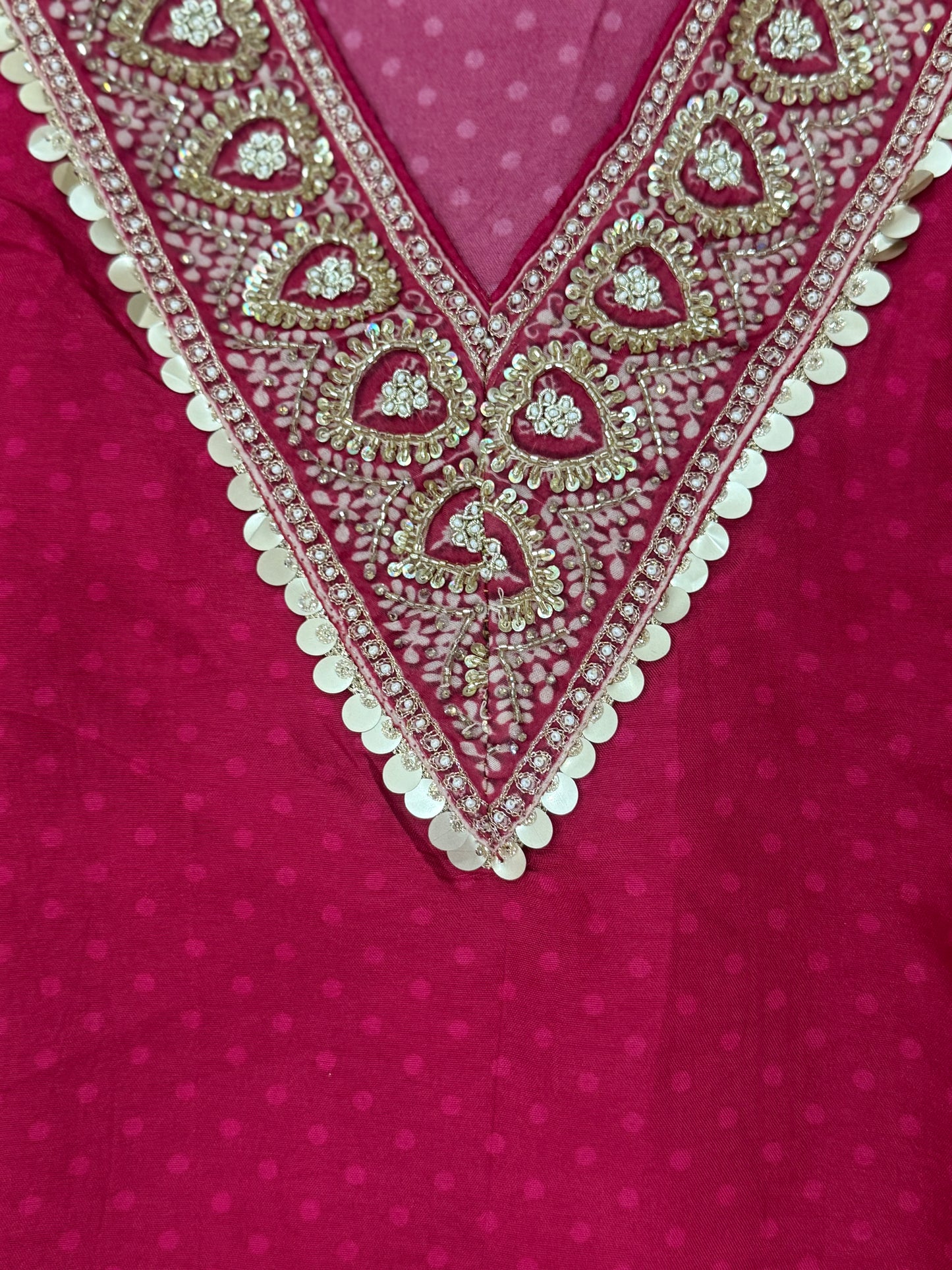 Silk Red Unstitched Suit