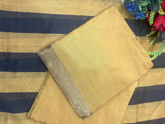 Golden Row Silk Unstitched Suit